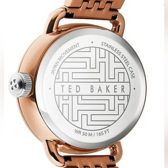 TED BAKER LONDON Hanaliy Stainless Steel Two-Tone Bracelet Watch (NWT) - Picture 5 of 8